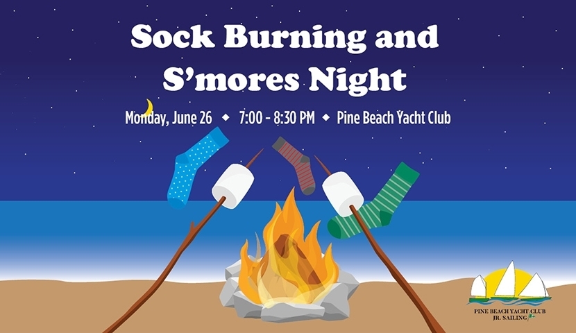 NEW TIME! Sock Burning & S'mores Party